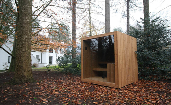 PUU Sauna din lemn pentru exterior - FionaSpa Expert